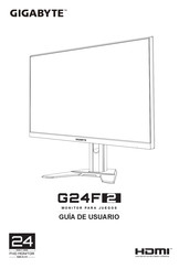 GIGA-BYTE TECHNOLOGY GIGABYTE G24F 2 Guia Del Usuario