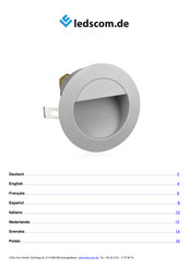 ledscom LC-EL-056-WW Instrucciones De Montaje