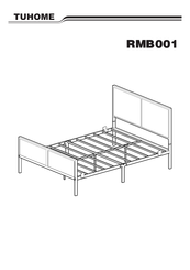 TUHOME Furniture RMB001 Instrucciones De Montaje