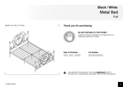 DHP Queen 4476139 Manual Del Usuario