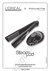 Rowenta L'OREAL SteamPod Manual De Instrucciones