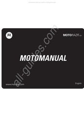 Motorola MOTORAZR V3t Manual