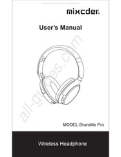 Mixcder ShareMe Pro Manual De Usuario