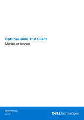 Dell OptiPlex 3000 Thin Client Manual De Servicio