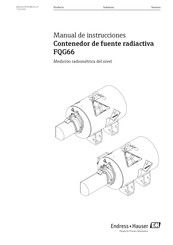 Endress+Hauser FQG66 Manual De Instrucciones