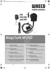 Waeco MagicSafe MS150 Instrucciones De Montaje Y D’uso