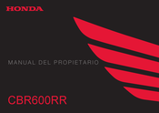 Honda CBR600RR 2012 Manual Del Propietário