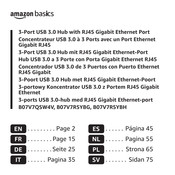 Amazon Basics B07V7R5YBG Manual Del Usuario