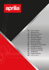 Aprilia eSR1 Manual Del Usuario