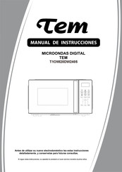 TEM T1OMI20DW2405 Manual De Instrucciones