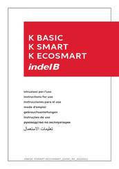 Indel B K20 ECOSMART Instrucciones Para El Uso
