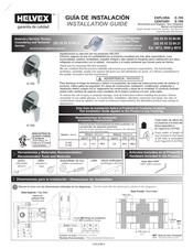 Helvex E-705 Guia De Instalacion