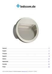 ledscom LC-EL-127-WW Instrucciones De Montaje