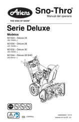 Ariens 921044 Manual Del Operario