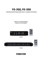 FONESTAR FO-356 Manual De Instrucciones