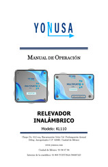 YONUSA KL110 Manual De Operación