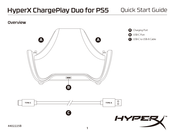 HyperX ChargePlay Duo for PS5 Guia De Inicio Rapido