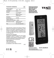 TFA 30.3072.01 Instrucciones De Uso