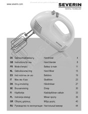 SEVERIN HM 3827 Instrucciones De Uso