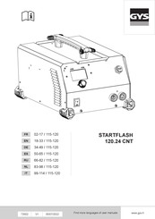 GYS STARTFLASH 120.24 CNT Manual De Uso