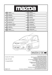 Mazda DF71-V0-630 Instrucciones De Montaje