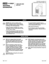 Uline H-10029 Manual De Instrucciones