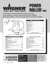 WAGNER POWER ROLLER MAX Manual Del Propietário