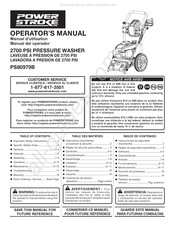 Power Stroke PS80979B Manual Del Operador