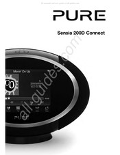 PURE Sensia 200D Connect Manual De Instrucciones