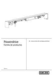 GEZE Powerdrive Serie Instrucciones De Montaje