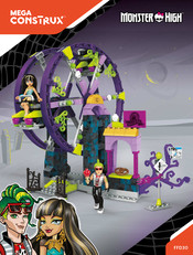 Mega Construx MONSTER HIGH FFD30 Manual De Instrucciones