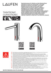 Laufen TWINTRONIC Serie Instrucciones De Montaje