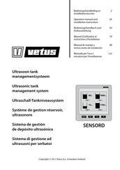 Vetus SENSORD Manual De Manejo Y Instrucciones De Instalación