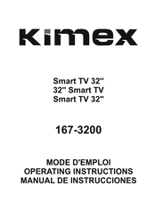 Kimex 167-3200 Manual De Instrucciones