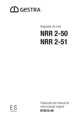 GESTRA NRR 2-51 Traducción Del Manual De Instrucciones Original