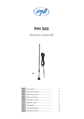 PNI S60 Manual De Usuario