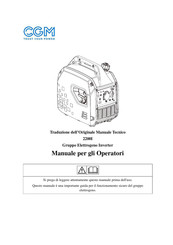 CGM 2200I Manual Del Operador