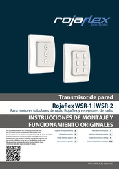 rojaflex WSR-1 Instrucciones De Montaje Y Funcionamiento