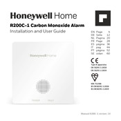 Honeywell Home R200C-1 Instalación Y Guía De Usuario