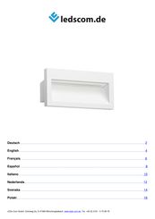 ledscom LC-EL-126-WW Instrucciones De Montaje