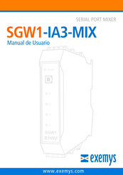 exemys SGW1-IA3-MIX Manual Del Usuario