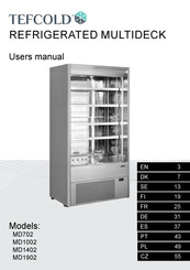 Tefcold MD702 Guia Del Usuario