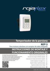 rojaflex RDT-3 Instrucciones De Montaje Y Funcionamiento