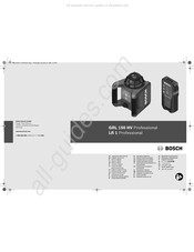 Bosch Professional GRL 150 HV Manual Original