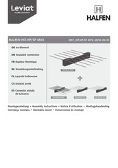 Halfen HIT-HP/SP MVX Instrucciones De Montaje