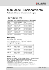 Binder 9120-0326 Manual De Funcionamiento