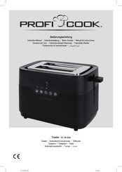 Profi Cook PC-TA 1244 Manual De Instrucciones