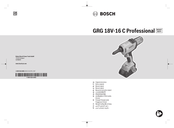 Bosch GRG 18V-16 C Professional Manual Original