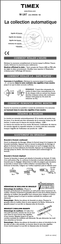 Timex W-187 Manual De Instrucciones