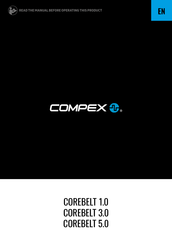 Compex COREBELT 1.0 Manual De Instrucciones